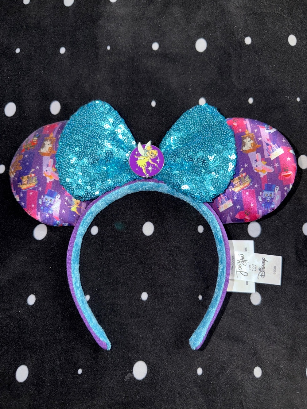 Disney Attractions by Joey Chou Minnie Ears (NWOT)